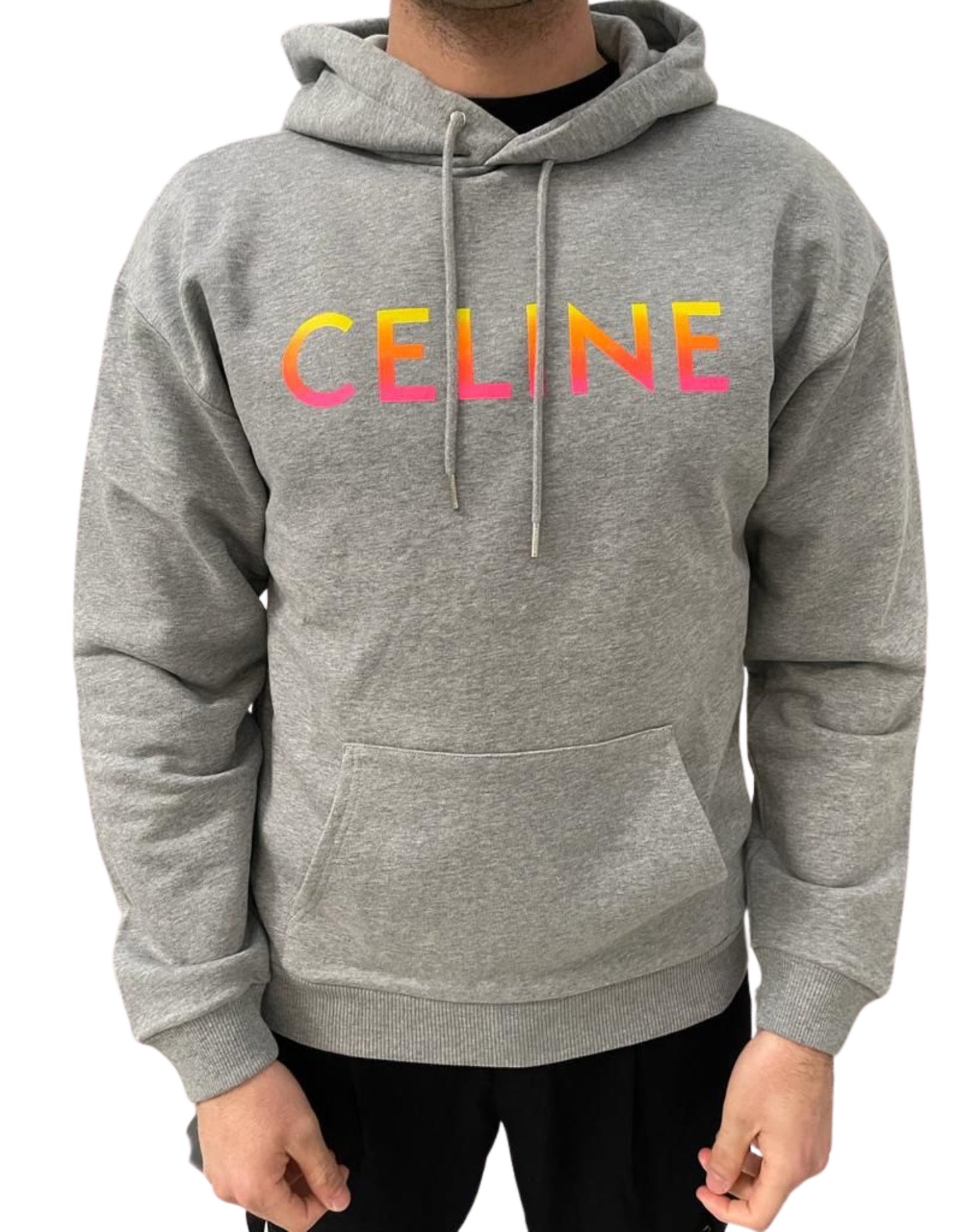 Celine Logo Printed Hoodie