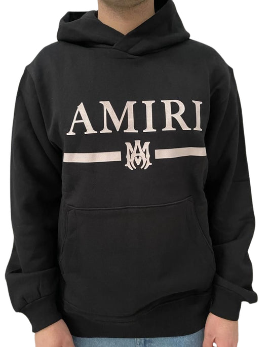 Amiri Bar Embroidery Hoodie