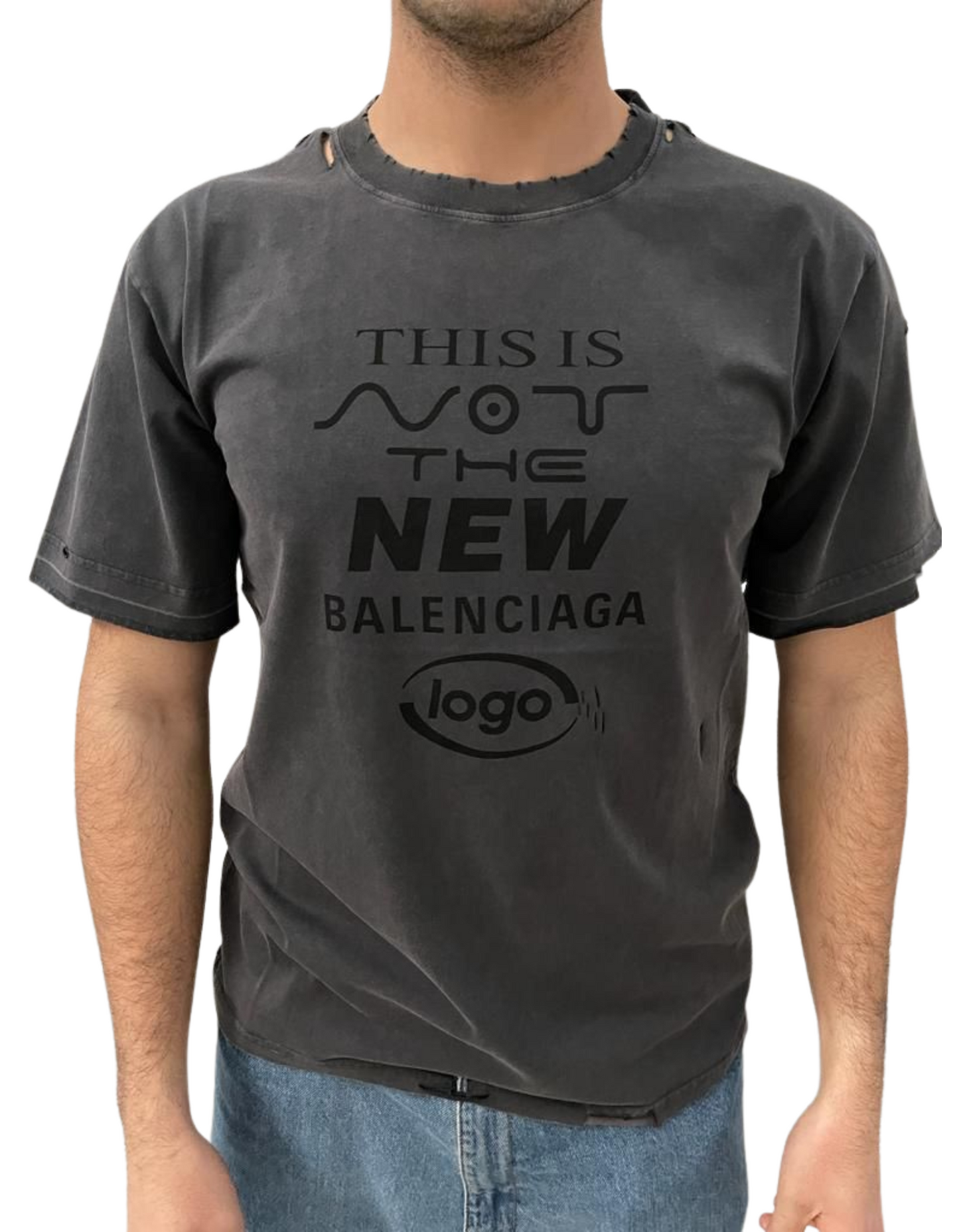 Balenciaga This Is Not The New Logo T-Shirt