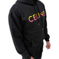Celine Logo Print Hoodie