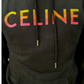 Celine Logo Print Hoodie